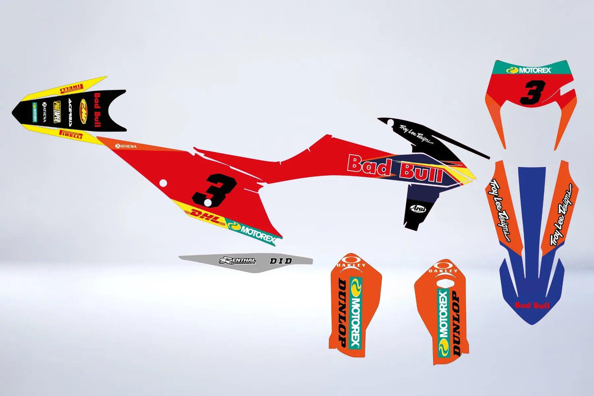 Bad Bull - kit grafiche semi-personalizzato