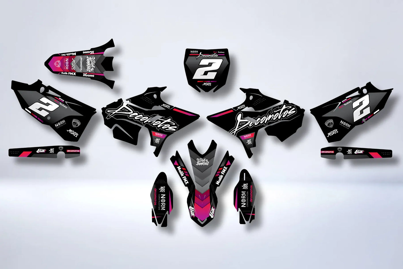 Dekor-Kit YAMAHA YZ 125 250 R-TECH REVOLUTION 2002-2021 - Ride Your Dream