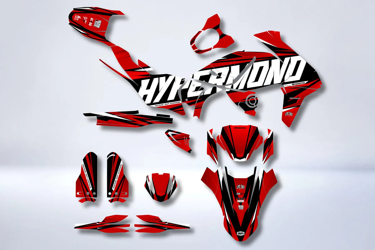 Dekor-Kit Ducati Hypermotard 698 Mono - HYPERMONO