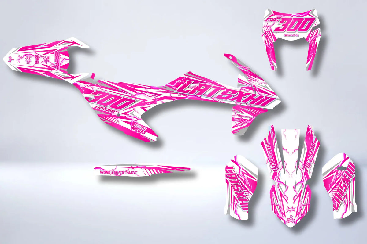 NEW! Pinklash - Semi-Custom graphics kit