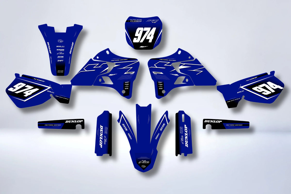 graphics kit YAMAHA YZ 125-250 1996-2001 - MILA
