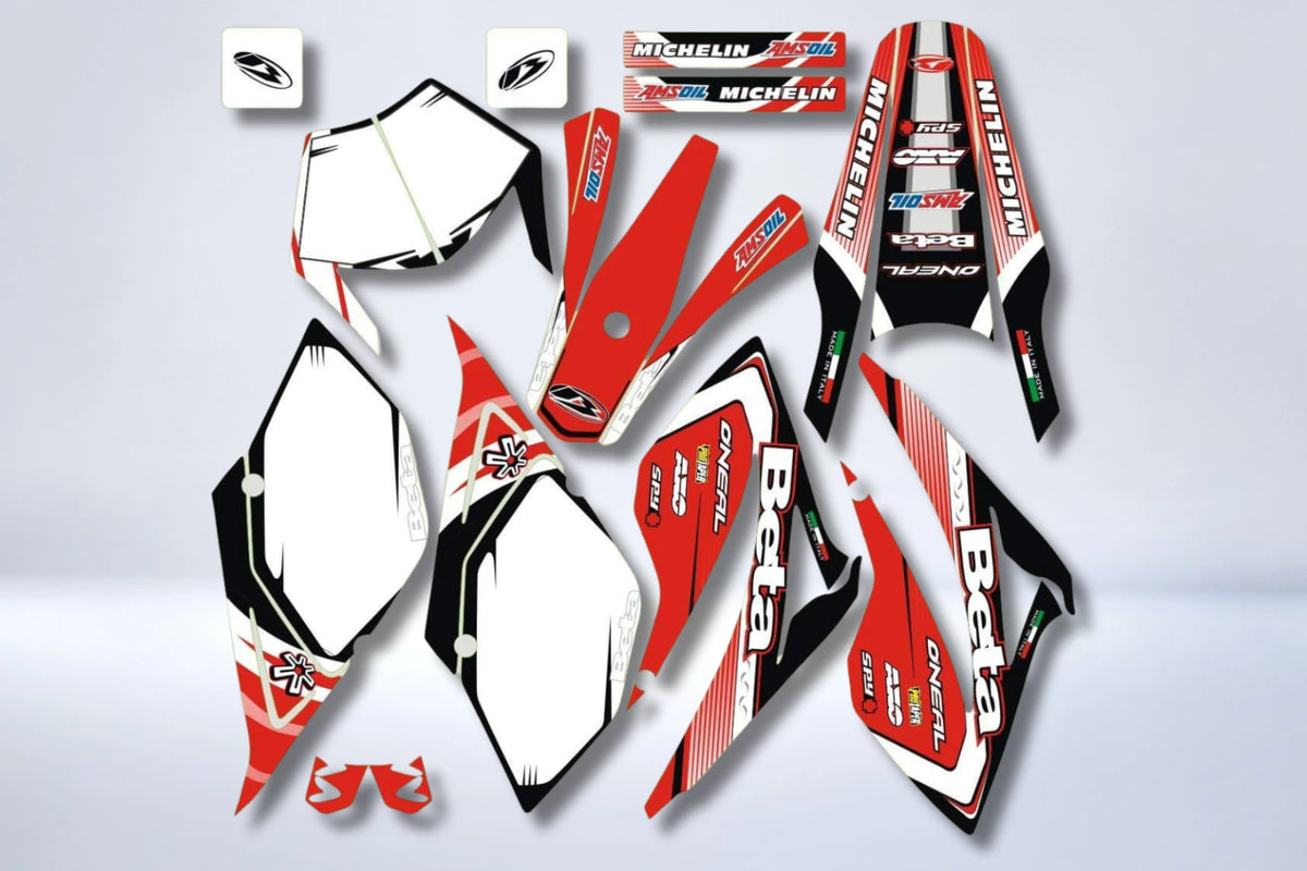graphics kit BETA 50 RR 2006-2010 - ITALY RED