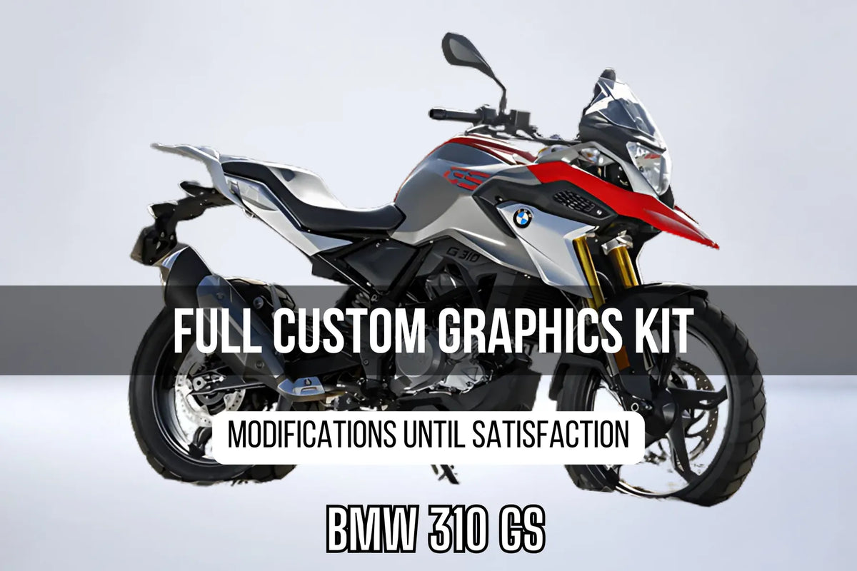 Kit Déco BMW 310 GS 100% personnalisé
