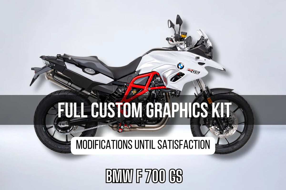 BMW F 700 GS graphics kit 100% custom