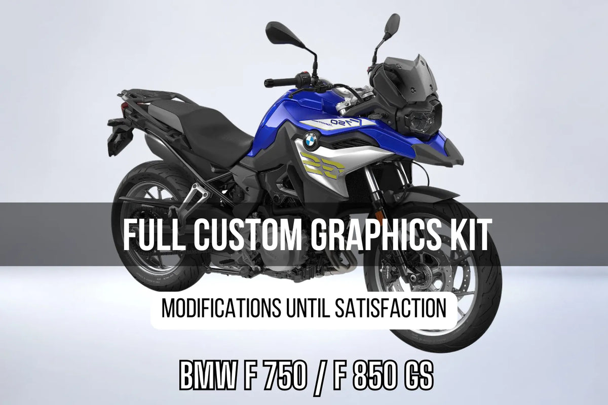 Kit Déco BMW F 750/ F 850 GS 100% personnalisé