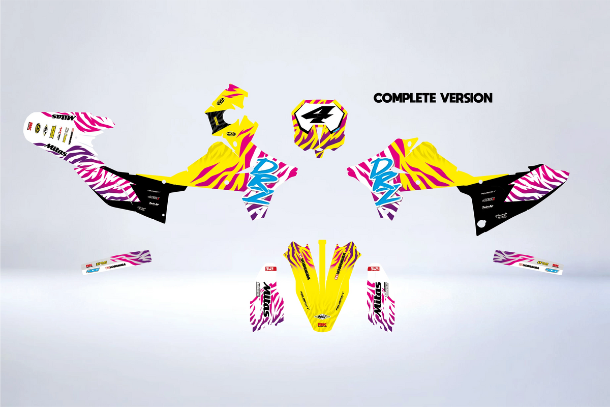 SUZUKI DR-Z4S & SM 2025 graphics kit - ANNIVERSARY