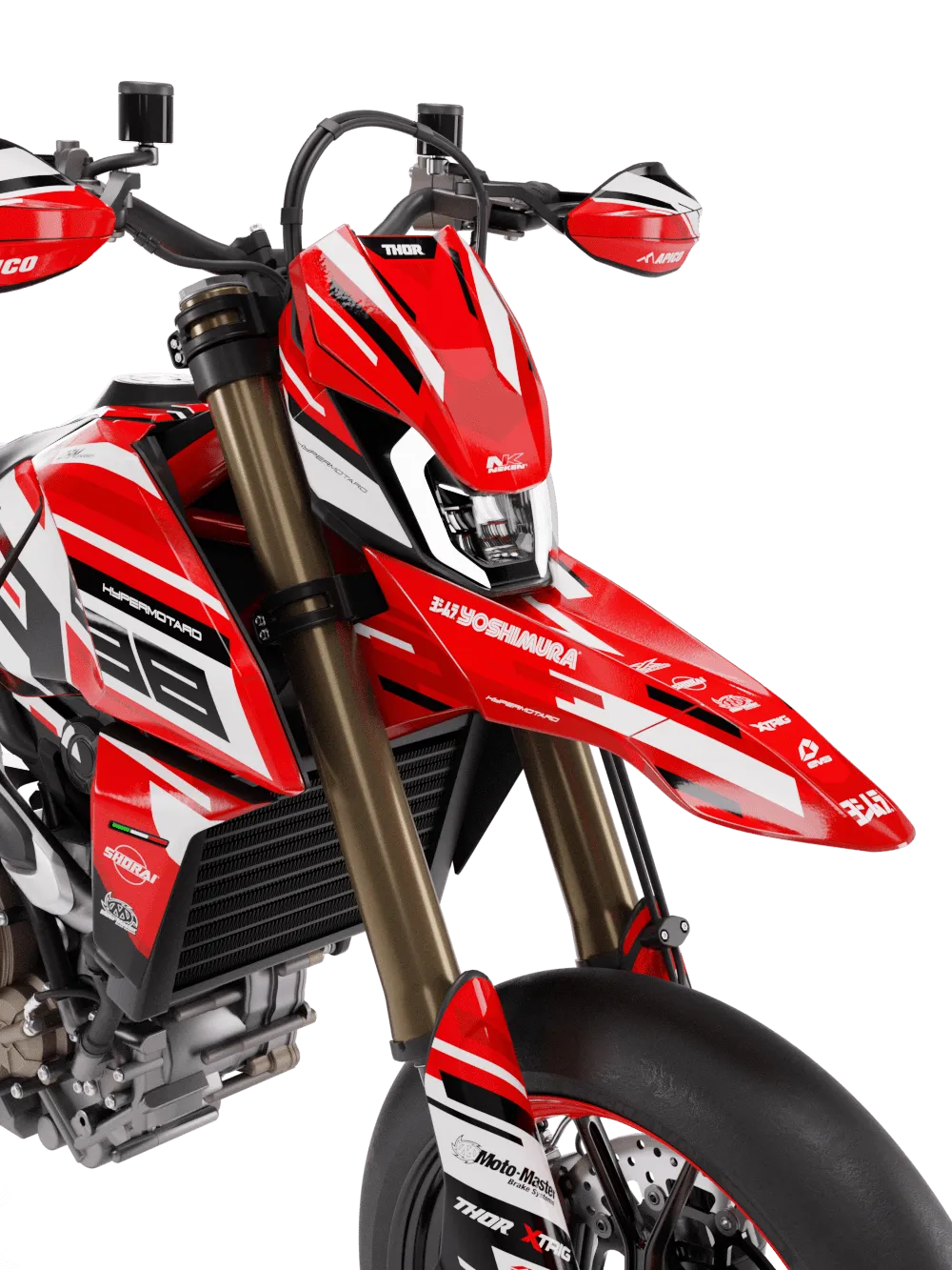 Dekor-Kit Ducati Hypermotard 698 Mono - INFERNO CORSE