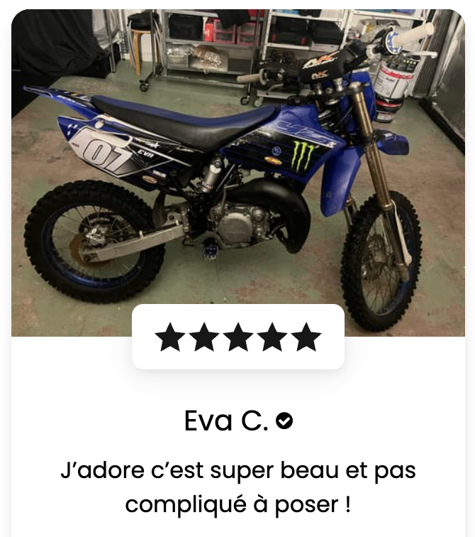 Kit Déco Yamaha YZ 85 2015-2021 - MONSTER #3