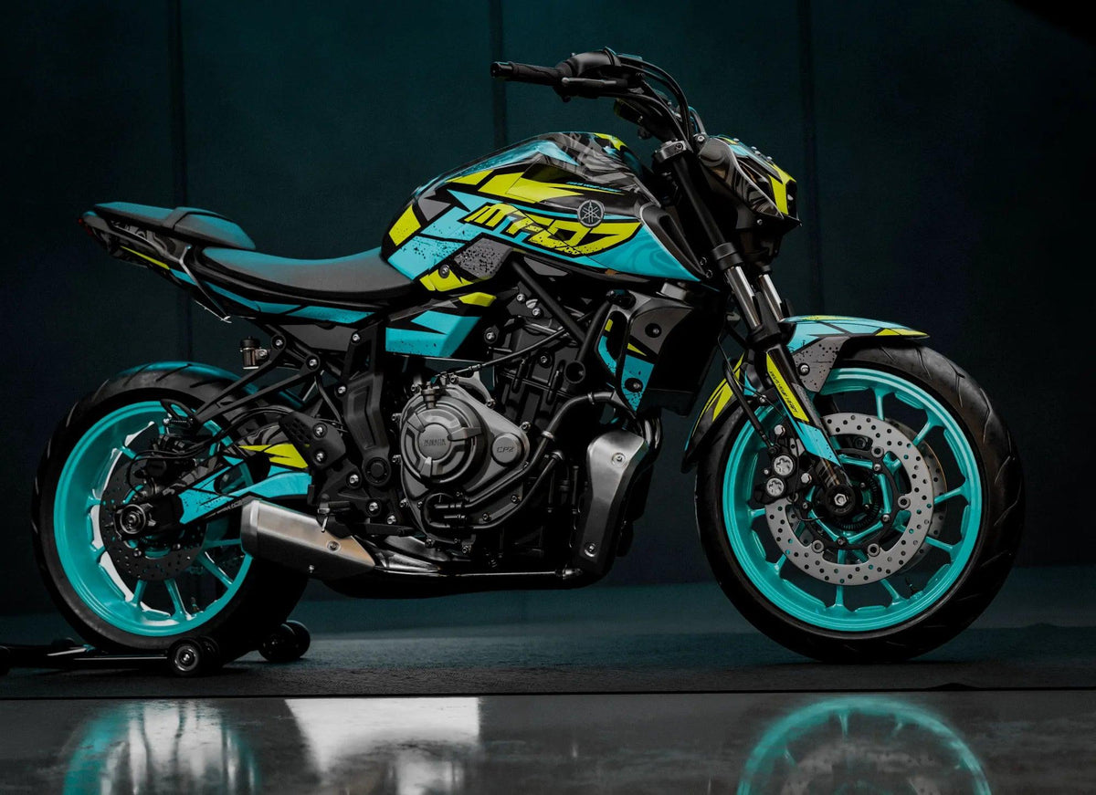 Kit Déco Yamaha MT 125 / MT 03 / MT 07 / MT 09 / MT 10 Semi-Personnalisé - VOLTURA