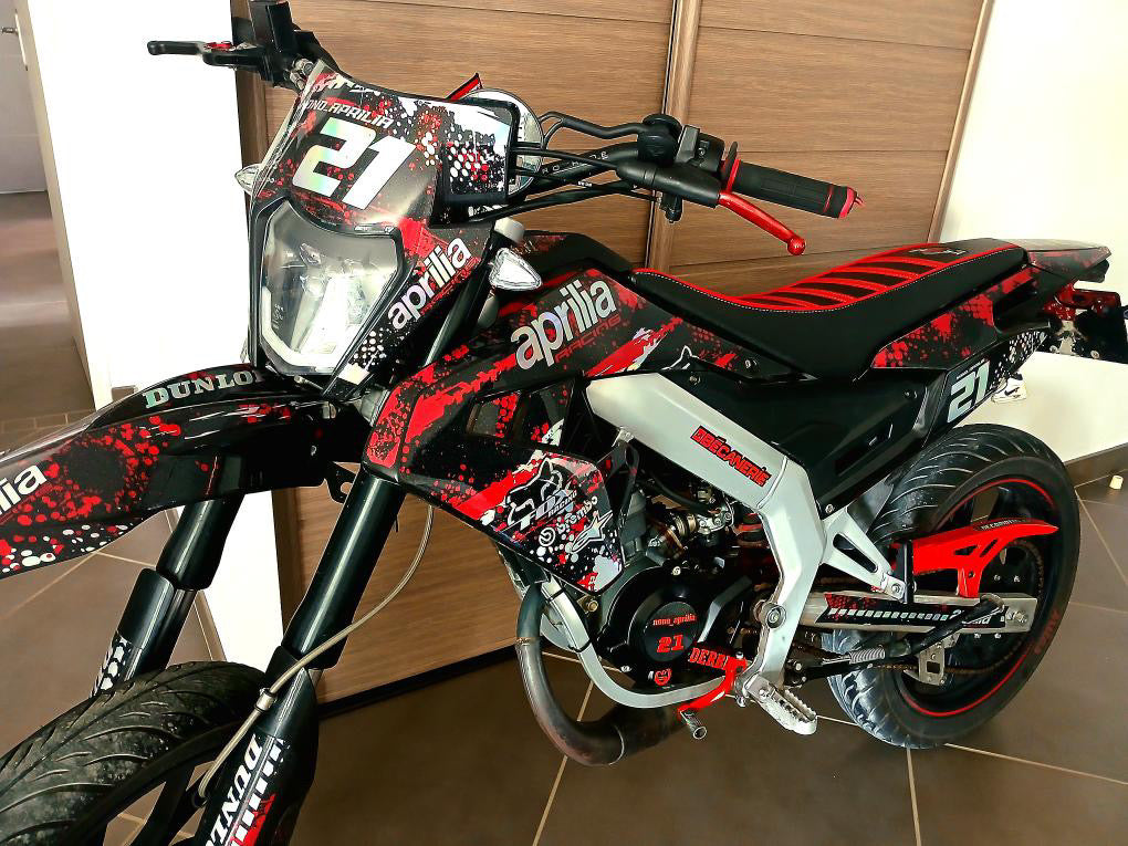 Kit Déco Aprilia SX 50 & RX 50 2018-2026 - RED FOX