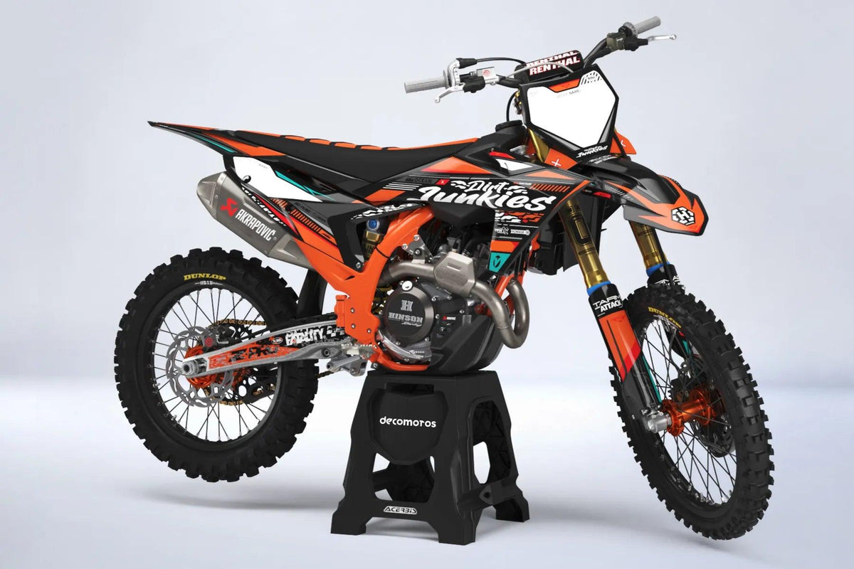 Dirt Junkies - kit grafiche semi-personalizzato