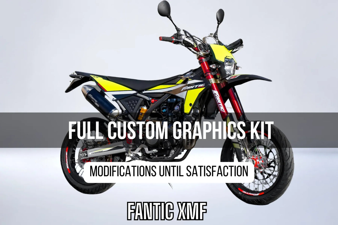 Kit Déco FANTIC XMF 100% personnalisé