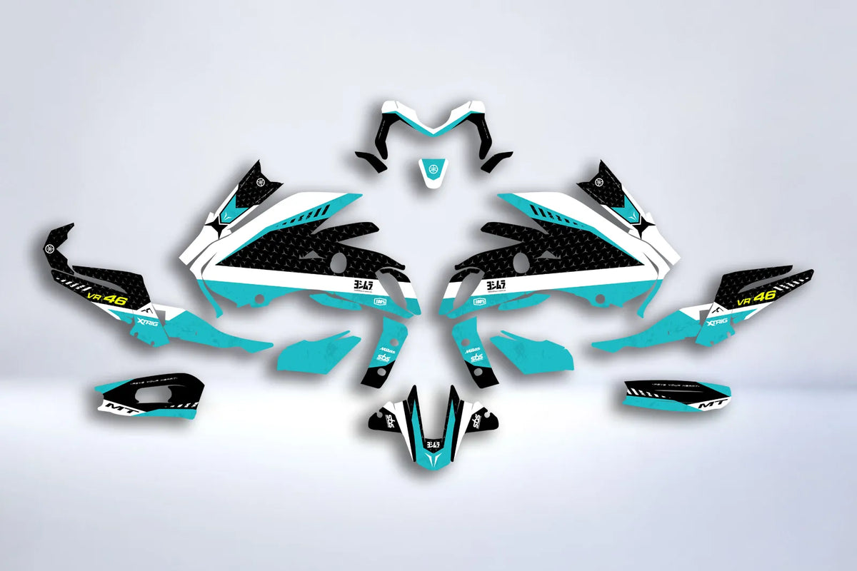 Kit Déco Yamaha MT 07 2018-2020 - TURQUOISE