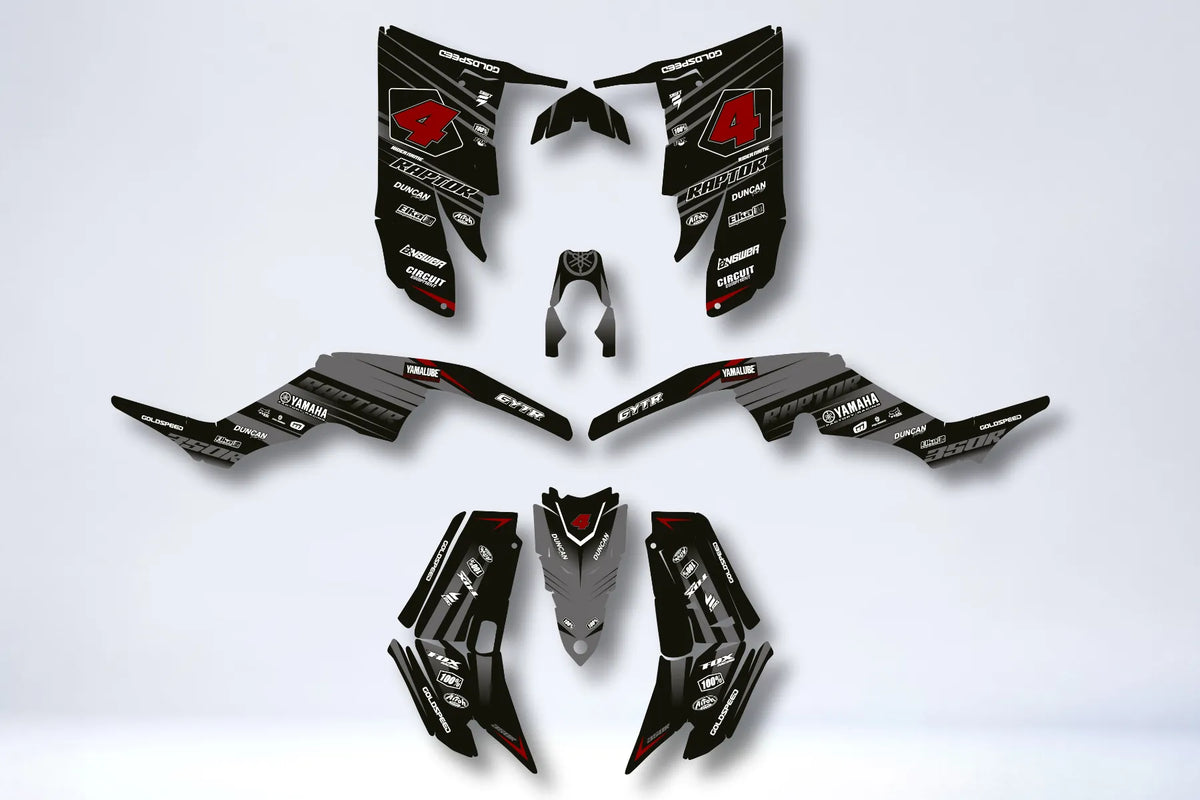 Kit Déco Yamaha YFM 350 Raptor - LYTRIX