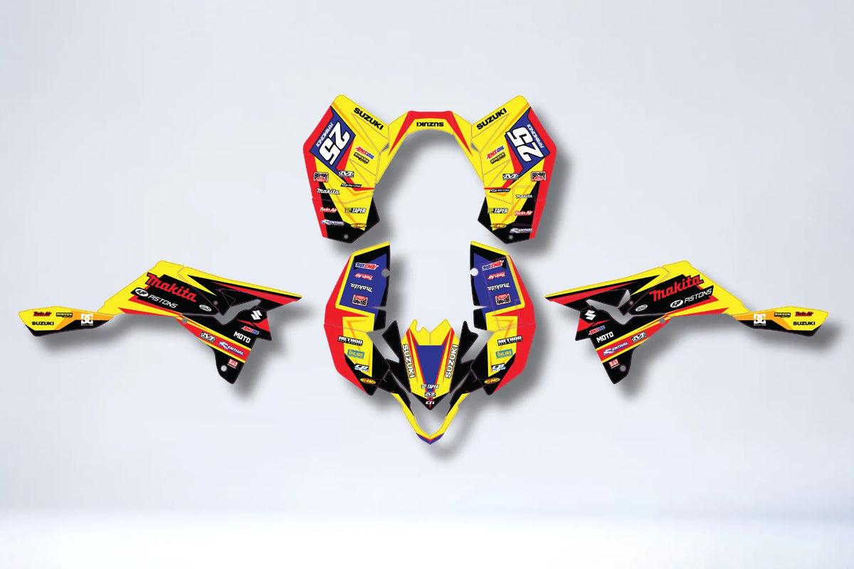 Graphics kit SUZUKI LTR 450 - MAKITA