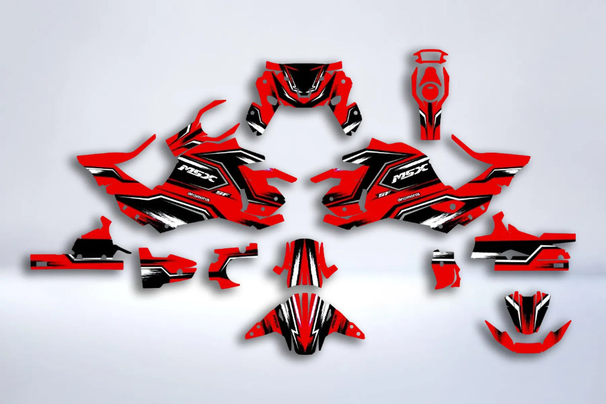 kit gráfico Honda MSX 125 / GROM - ROBOT