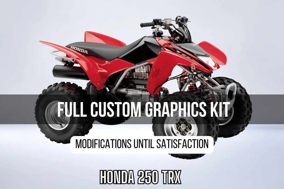 HONDA 250 TRX Deco Kit 100% custom
