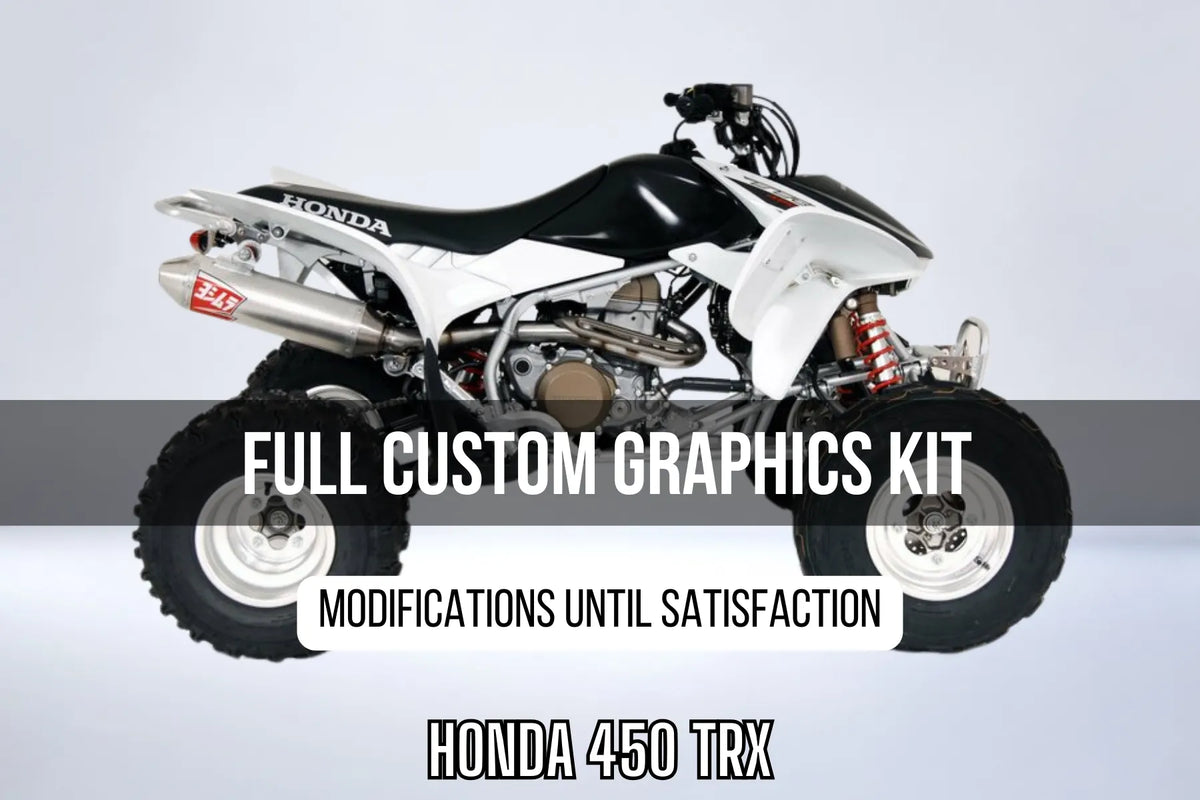 HONDA TRX 450 450R 450ER Deco Kit 100% custom