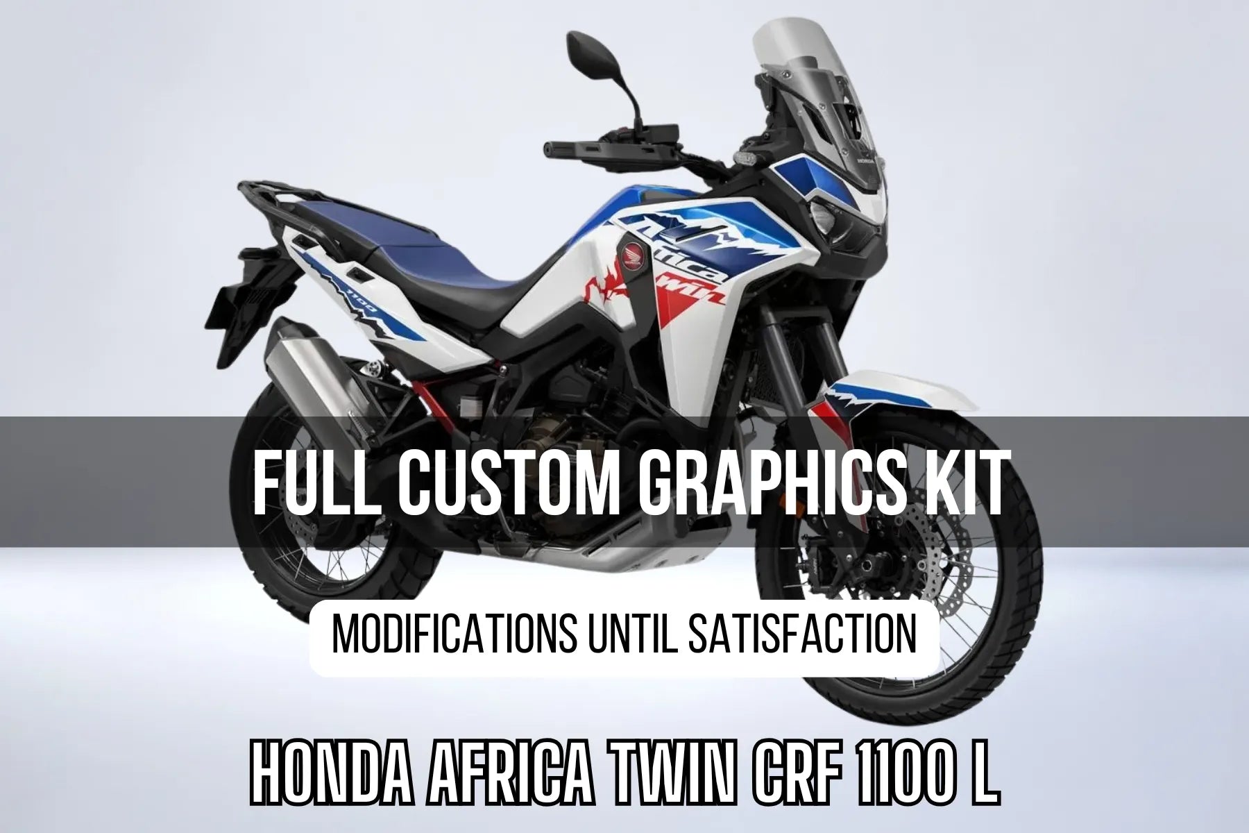 Honda Africa Twin CRF 1100L 100% Custom Decal Kit