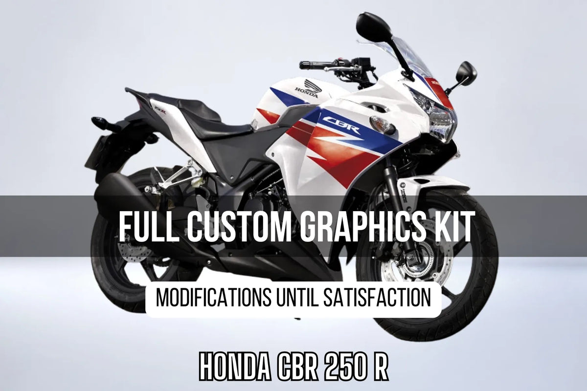 Kit Déco HONDA CBR 250 R 100% personnalisé