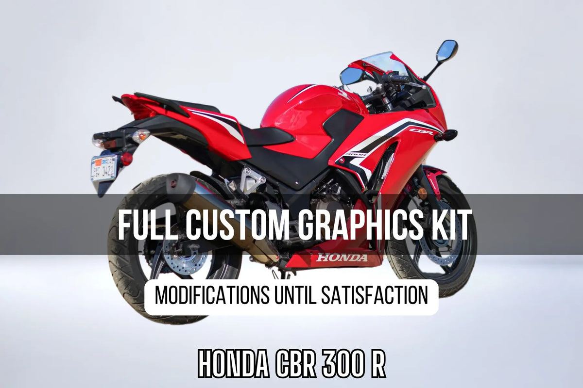 Kit Déco HONDA CBR 300 R 100% personnalisé