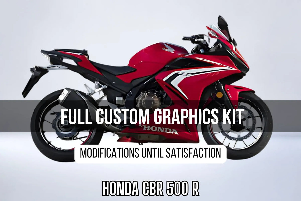 Kit Déco HONDA CBR 500 R 100% personnalisé