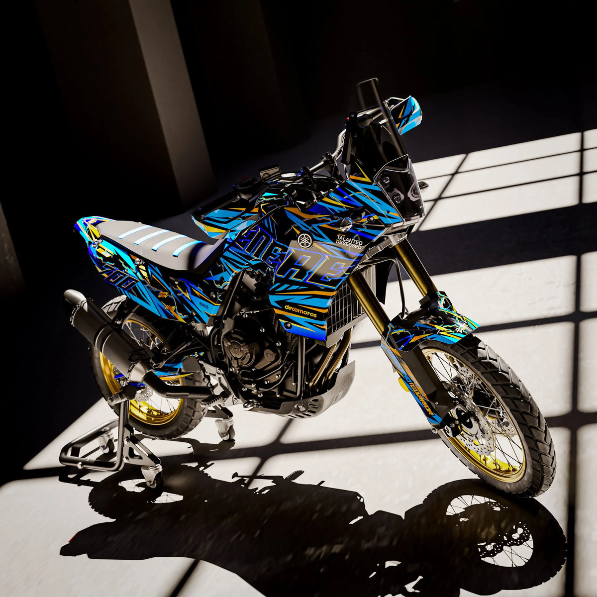 kit grafiche YAMAHA 700 TENERE - GOLD (cromo o olografico consigliato)