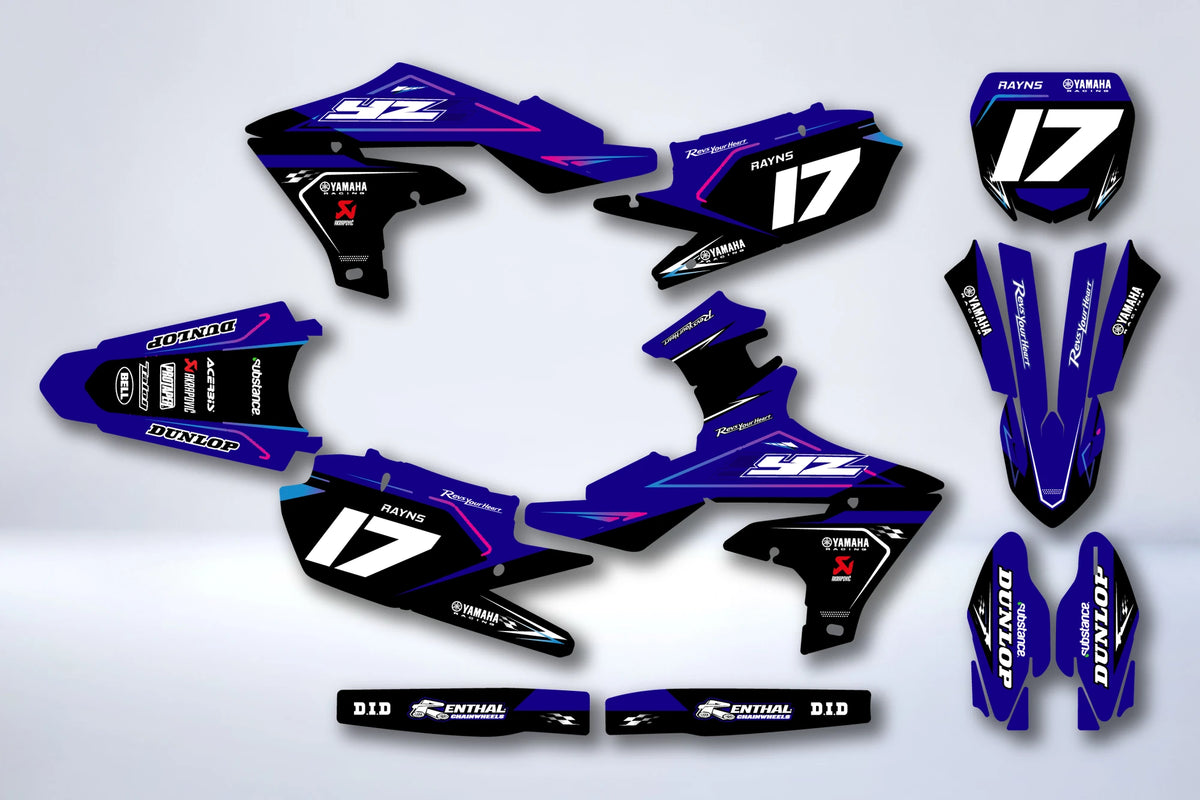 Kit Déco Yamaha YZF 250 ( 2019-2021 ) / 450 ( 2018-2022 ) - GLANYX