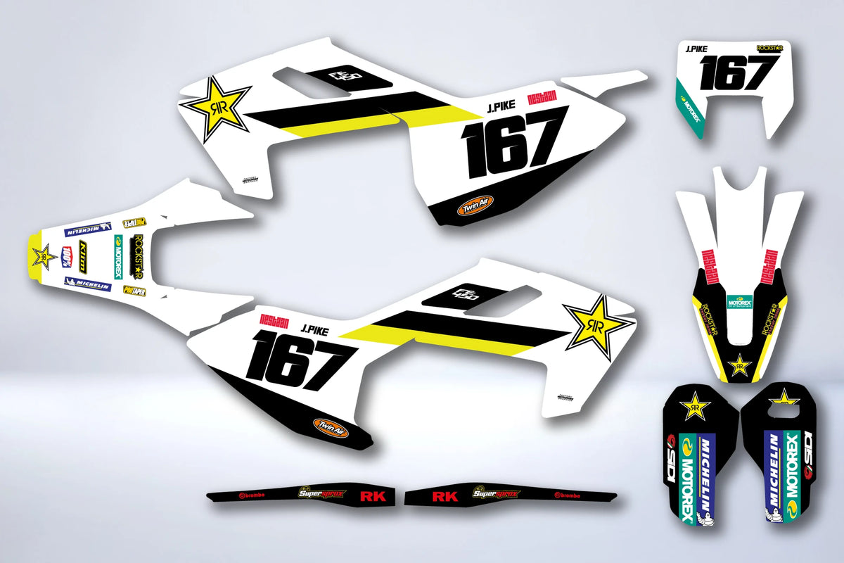 Kit Déco HUSQVARNA FE / FC / TE / TC 2016-2018 - PALTAN