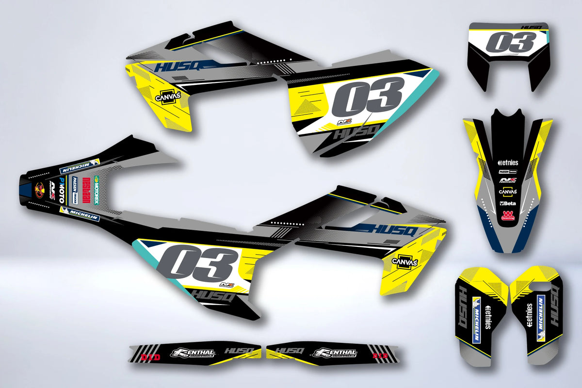Kit Déco HUSQVARNA FE / FC / TE / TC 2016-2018 - IROMAX