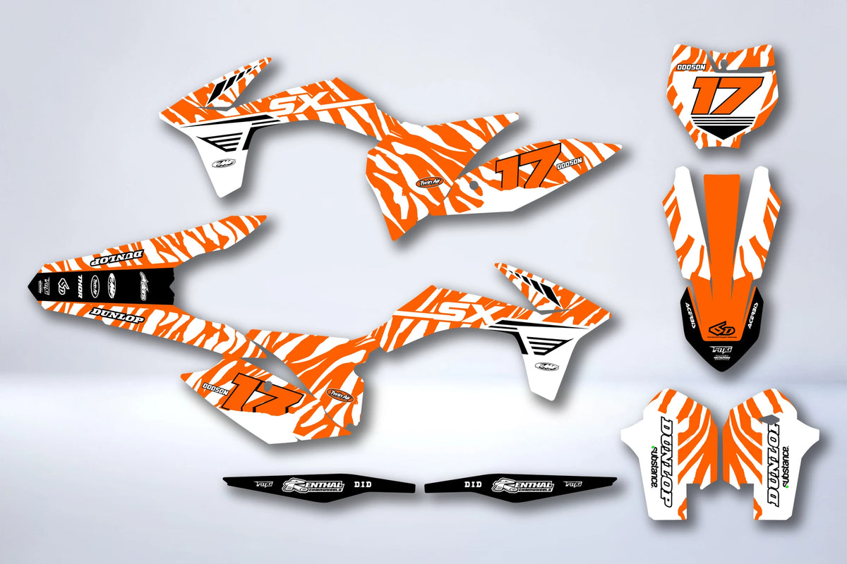 Kit Déco KTM EXC EXC-F SX SX-F 2011-2013 - FYRHIX