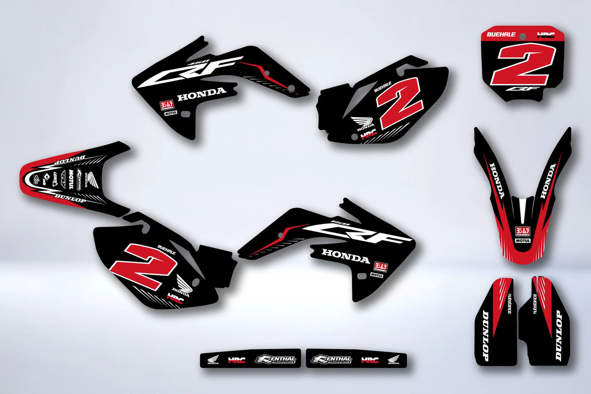 Dekor-Kit HONDA CRF 150 R 2007-2025 - VALXON