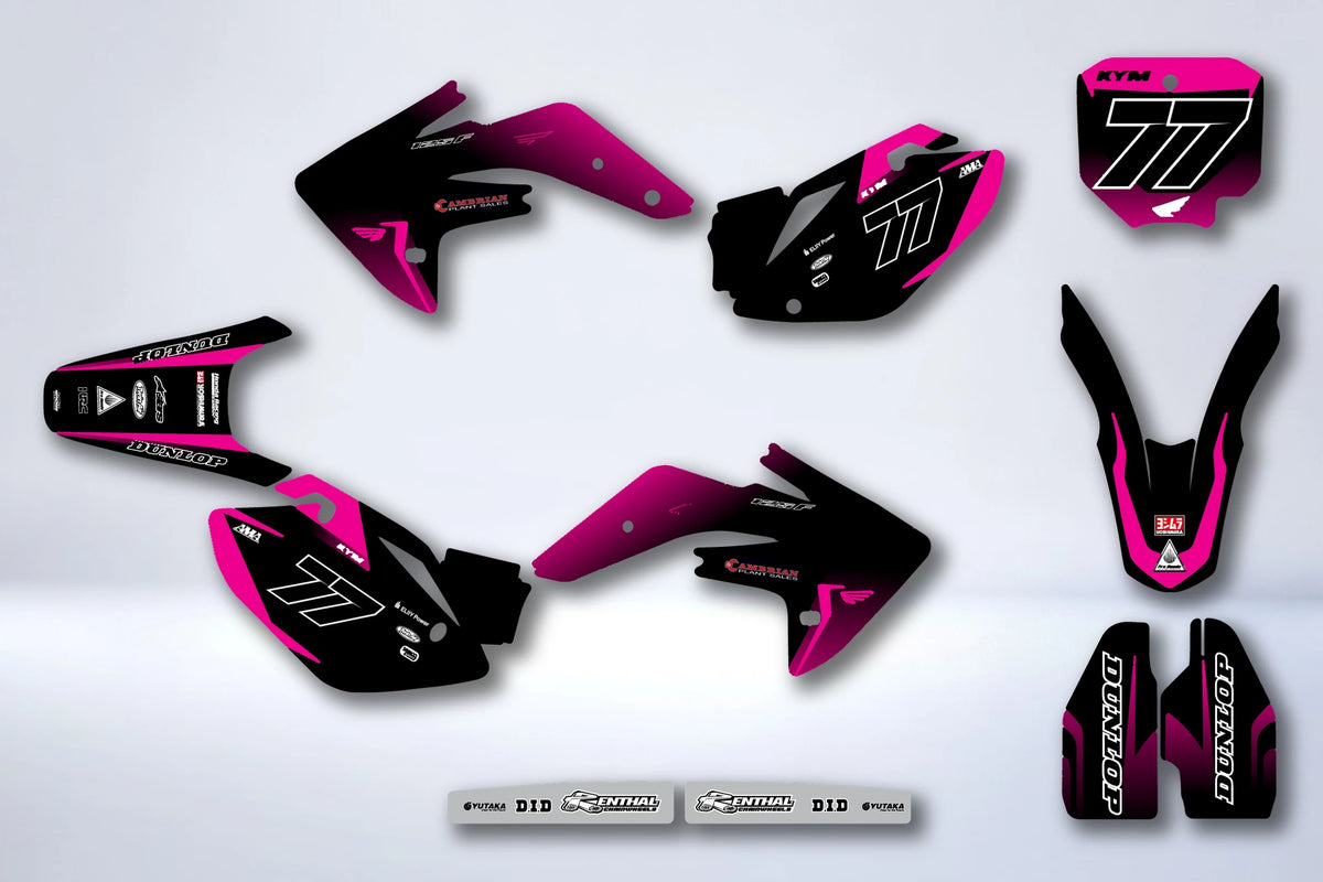 Dekor-Kit HONDA CRF 150 R 2007-2025 - VALXON