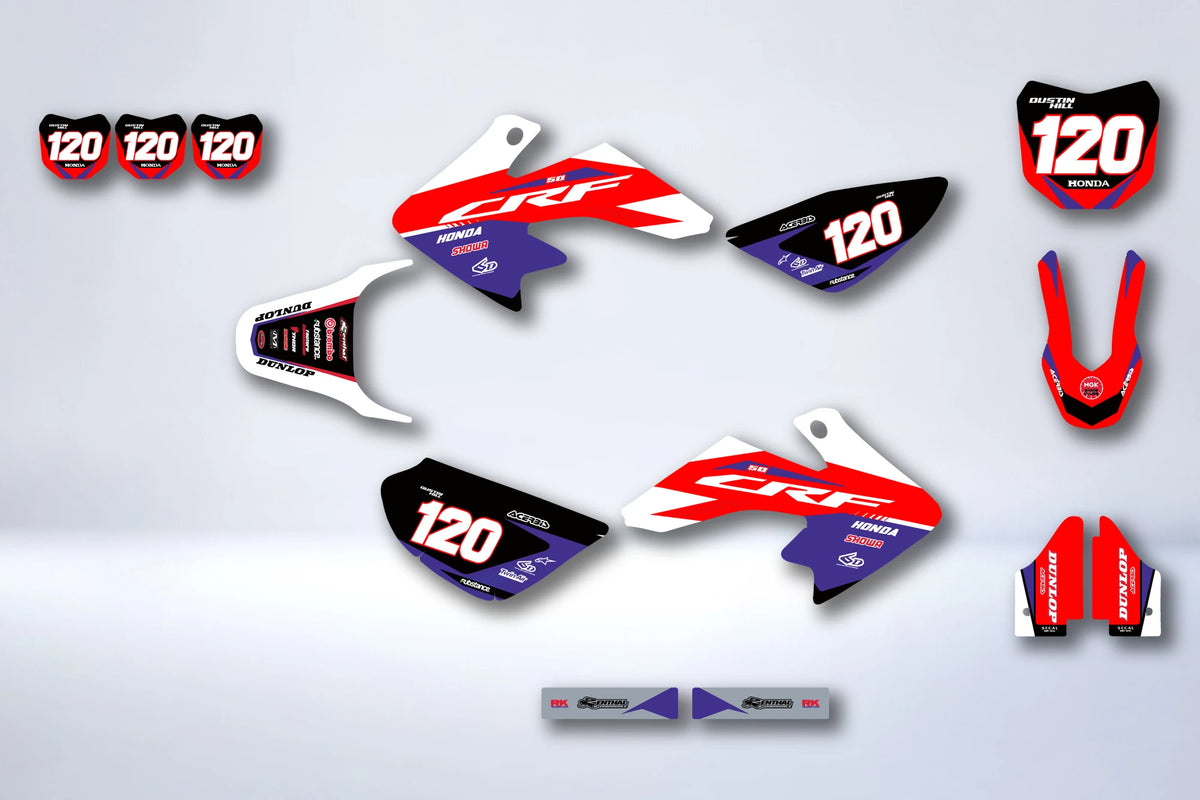 Dekor-Kit HONDA CRF 50 2003-2026 - FALTAN
