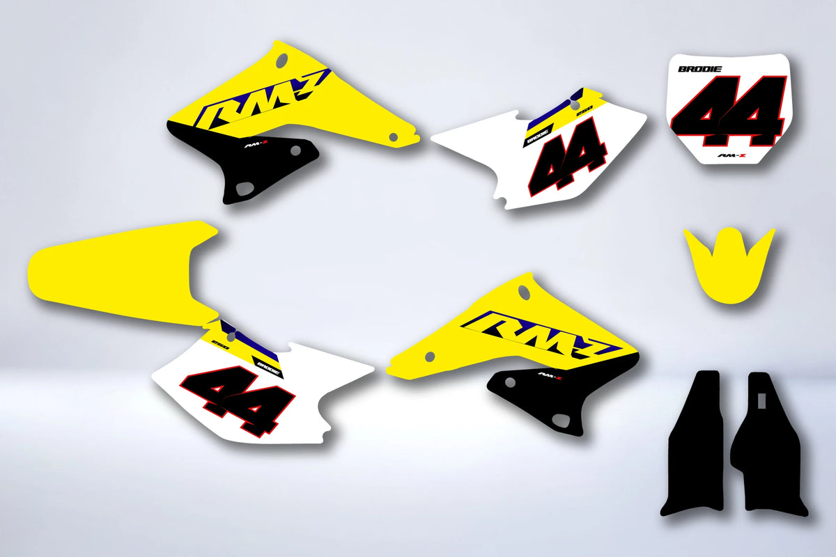 Kit de adhesivos SUZUKI RMZ 250 2004-2006 - ÉGIDE