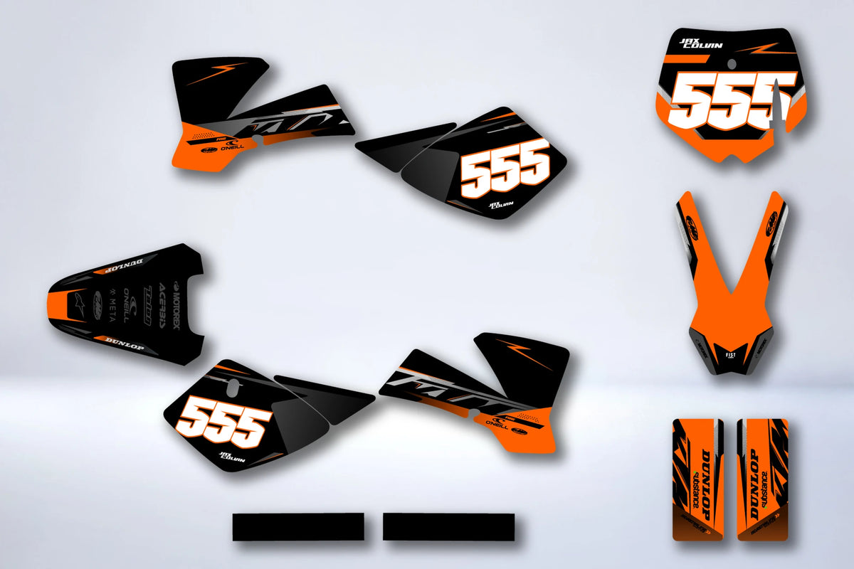 Dekor-Kit KTM SX 50 2002-2008 - PYRSYN