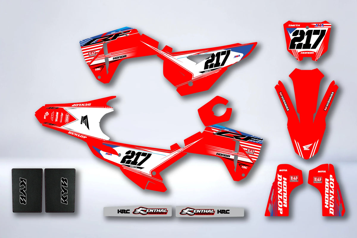 Dekor-Kit HONDA CRF 250 & CRF 450 2025-2026 - TUNRAX