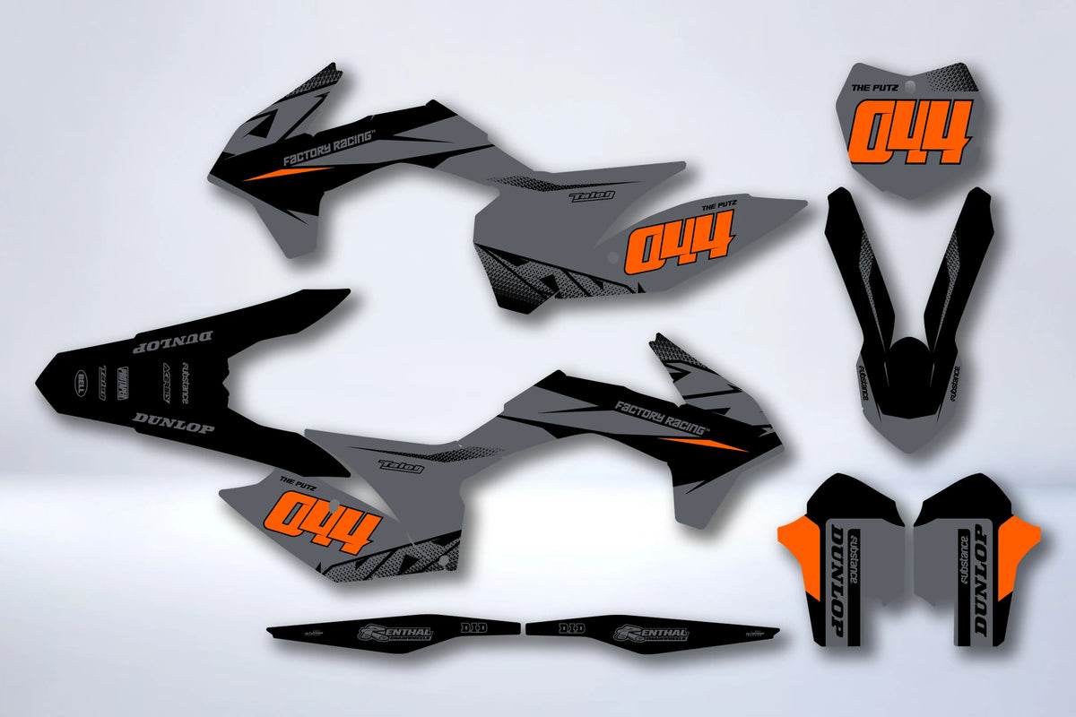 Kit grafiche KTM EXC EXC-F SX SX-F 2013-2016 - JORNOX