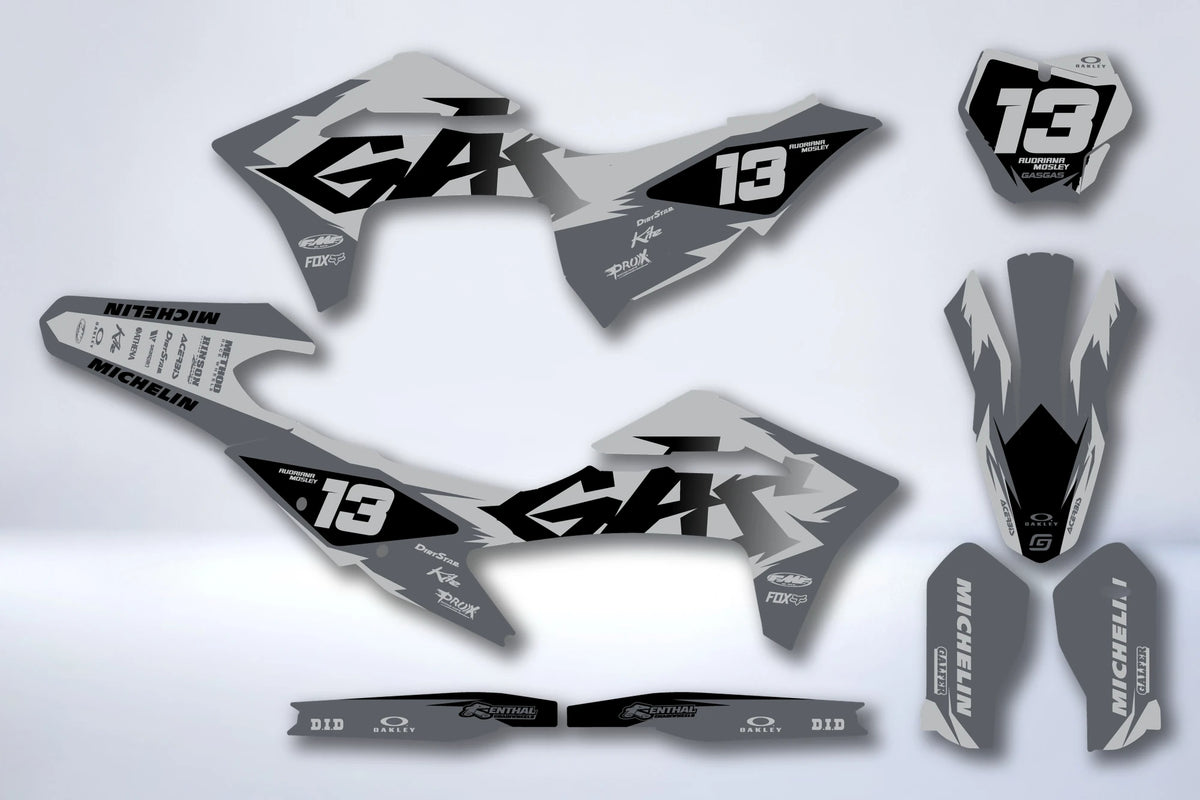 Graphics kit GASGAS EC / EC-F / MC / MC-F 2020-2023 - PLATINE