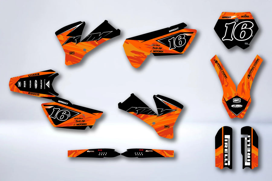 Kit déco KTM SX 85 2003-2012 TORVIX
