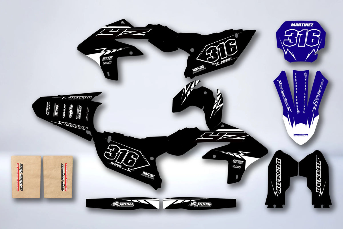 Graphics kit Yamaha YZF 250 2024-2025 & YZF 450 2023-2025 - JOLSAR