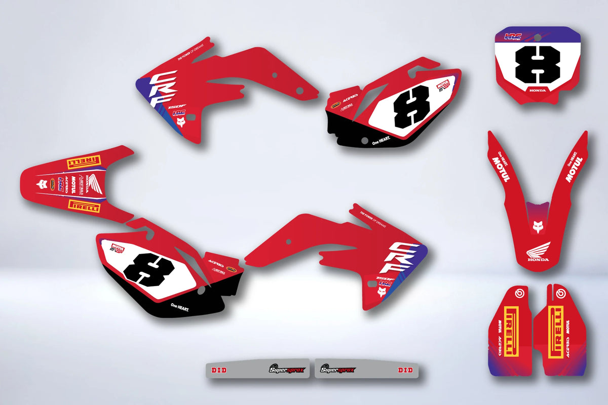 Dekor-Kit HONDA CRF 150 R 2007-2025 - CALHIX