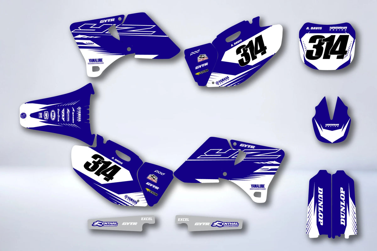 Kit autocolantes YAMAHA YZF 250 / 426 1998-2002 - MYRTRIX