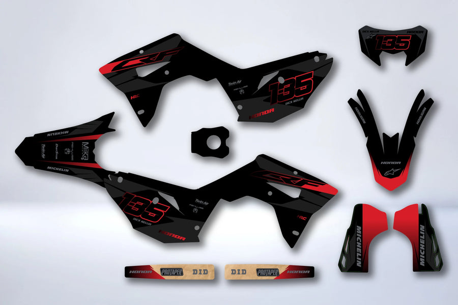 Kit déco HONDA CRF 450 L / RL 2019-2026 TYRHIX