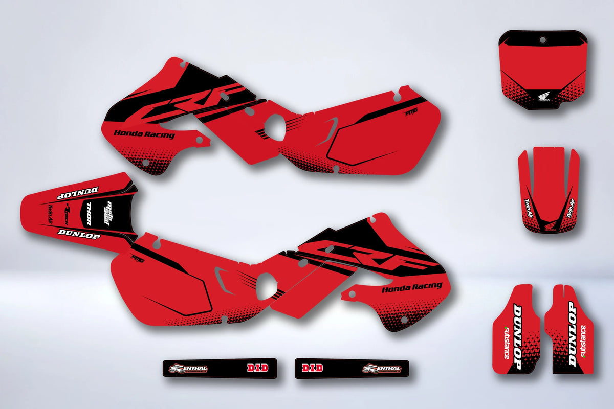 Kit Déco HONDA CR 125-250 1997-1999 - ZULRAX