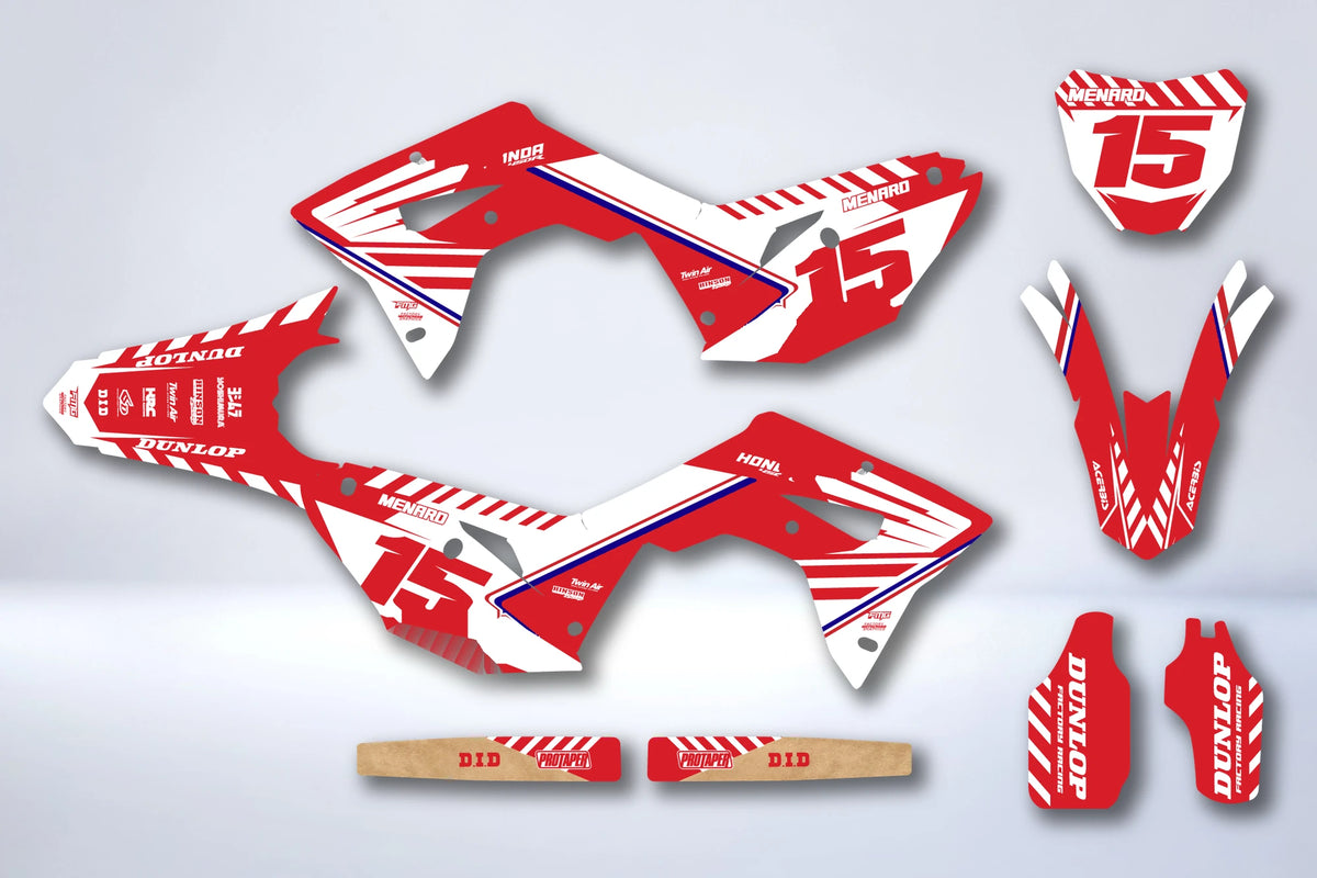 Dekor-Kit HONDA CRF 450 2017-2020 CRF 250 2018-2021 - XANZEN