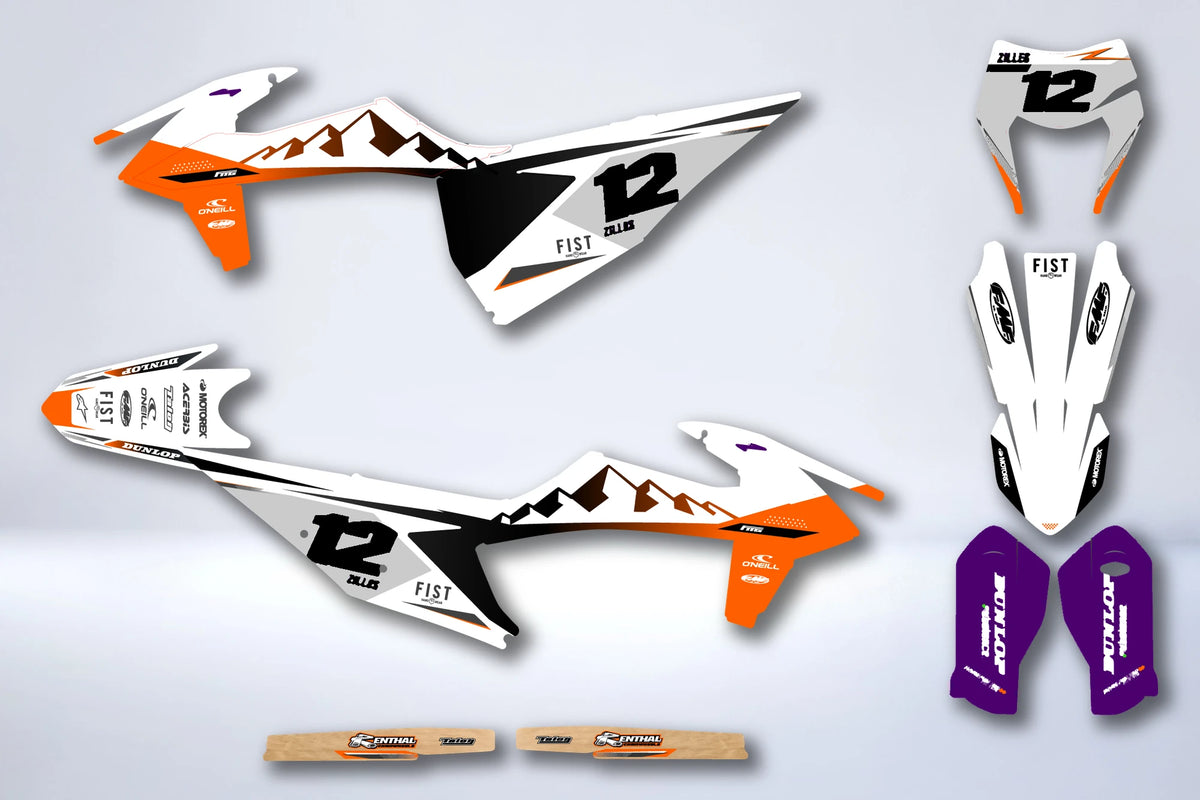 Kit grafiche KTM EXC EXC-F SX SX-F 2019-2023 - PALNYX