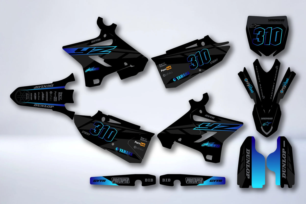 Dekor-Kit YAMAHA YZ 125-250 2015-2021 - FALVOK