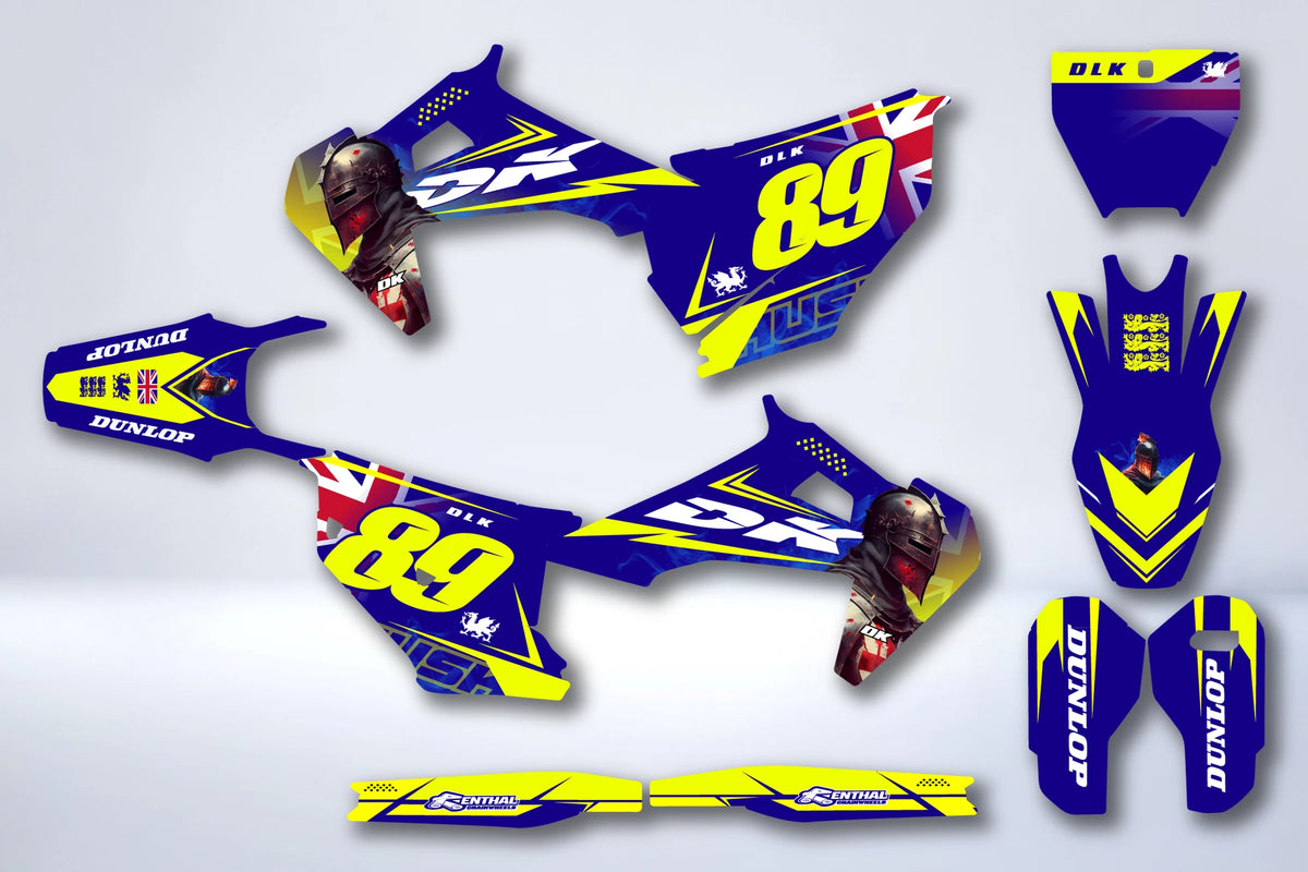 Dekor-Kit HUSQVARNA TC / FC / TX / TE / FE 2019-2023 - ZEPDRIX
