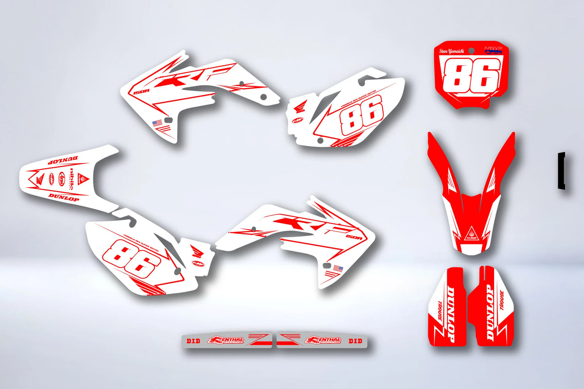 Graphics kit HONDA CRF 150 R 2007-2025 - HORLIX